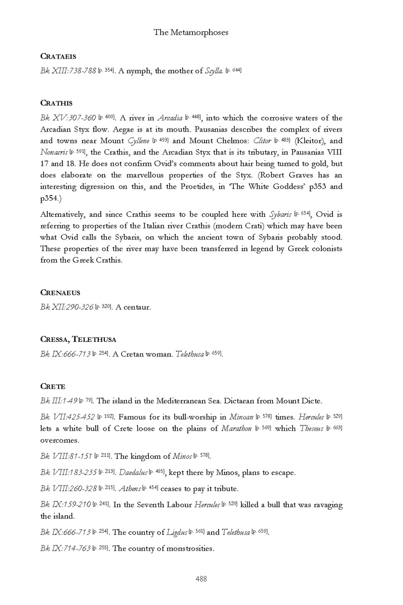 Ovid: The Metamorphoses - Page 488